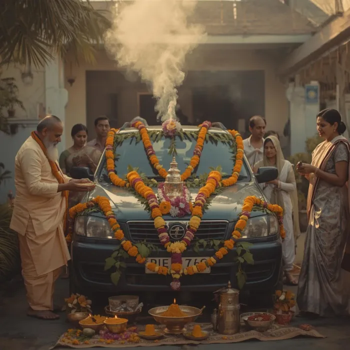Vahan (Vehicle) Puja