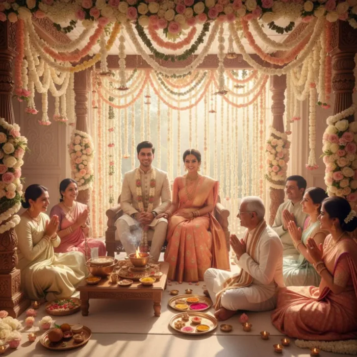 Engagement Puja